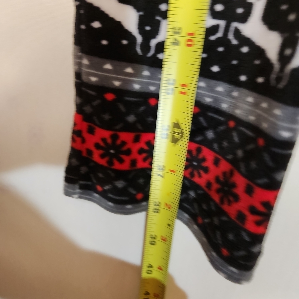 Reindeer Patterned Pajama Pants XL No Boundries Soft Fleece Holiday Christmas - Picture 6 of 6